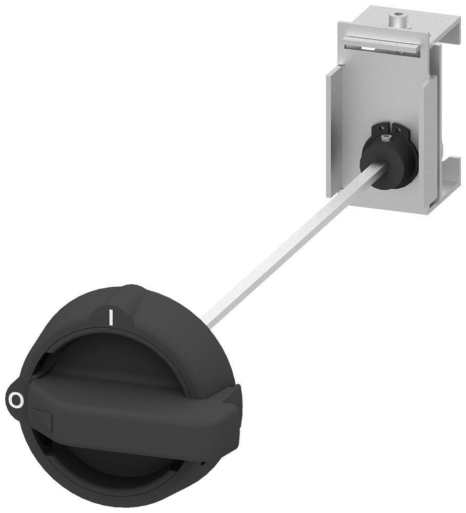 Drehantrieb kompl. schwarz für 5SY (ohne 5SY kompakt 1TE) 5SP4 - 5SL - 5TL1 - …