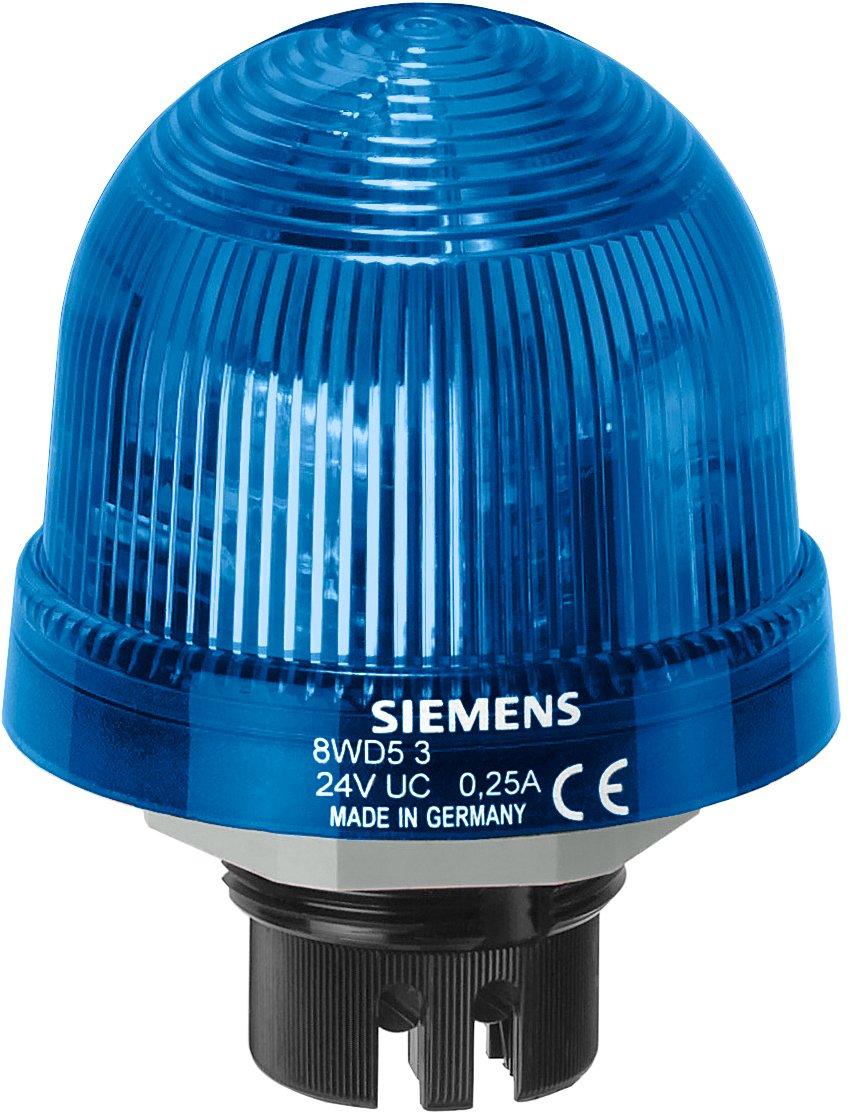 Einbauleuchte Blinklicht - mit integrierter LED - blau - AC/DC 24V