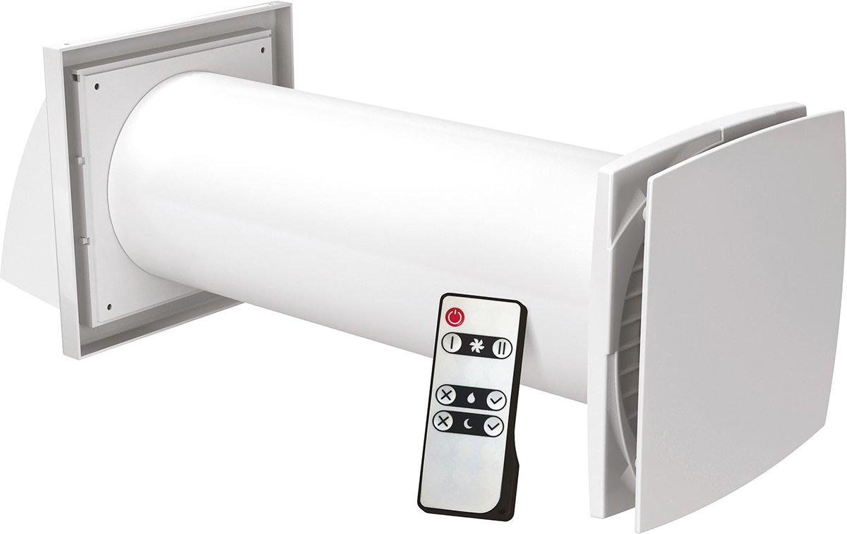 Dezentrale Wohnraumlüftung mit Wärmerückgewinnung SIKU RA1-35C MINI V2