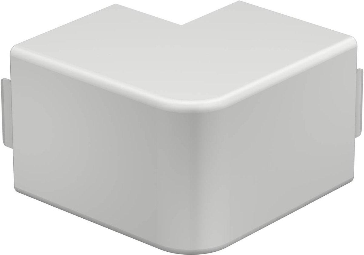 Außeneckhaube 60x60mm PVC steingrau 7030