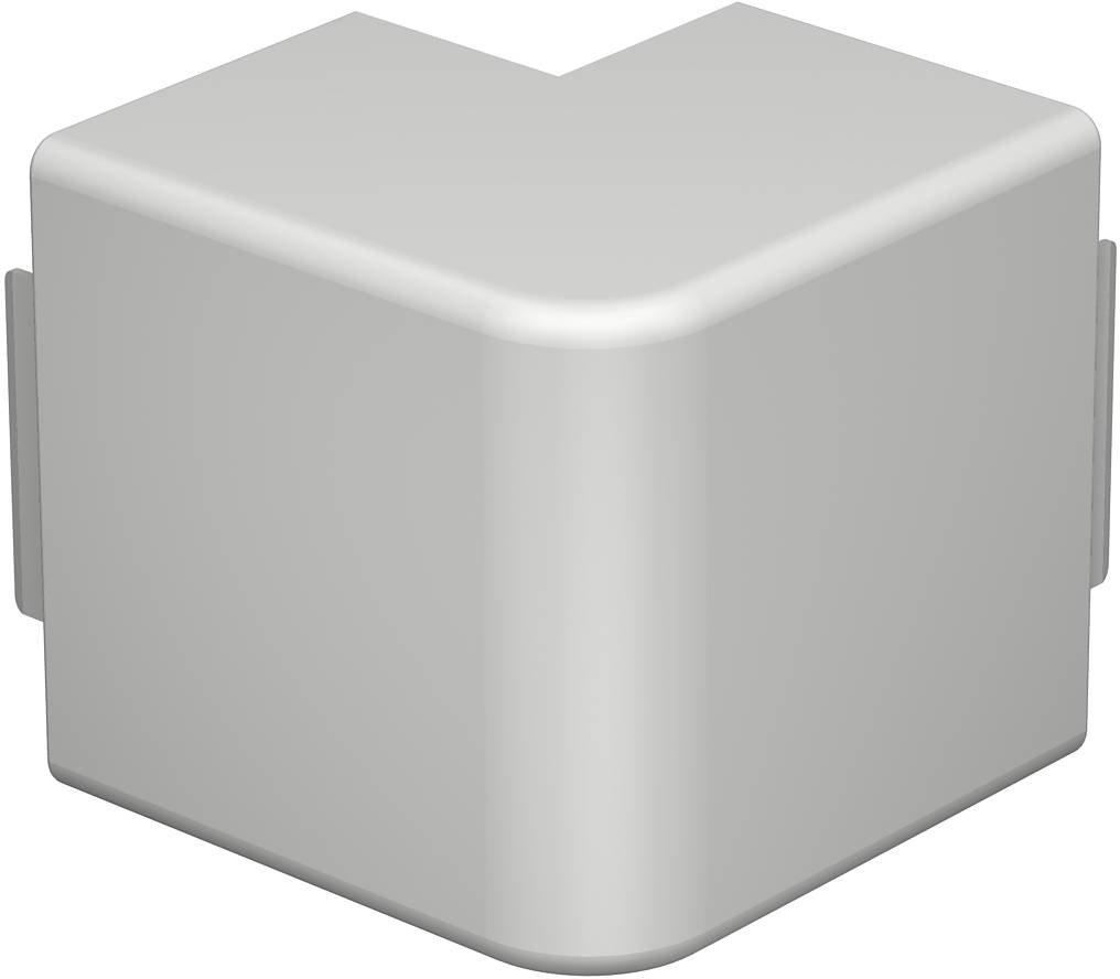 Außeneckhaube 60x90mm PVC steingrau 7030