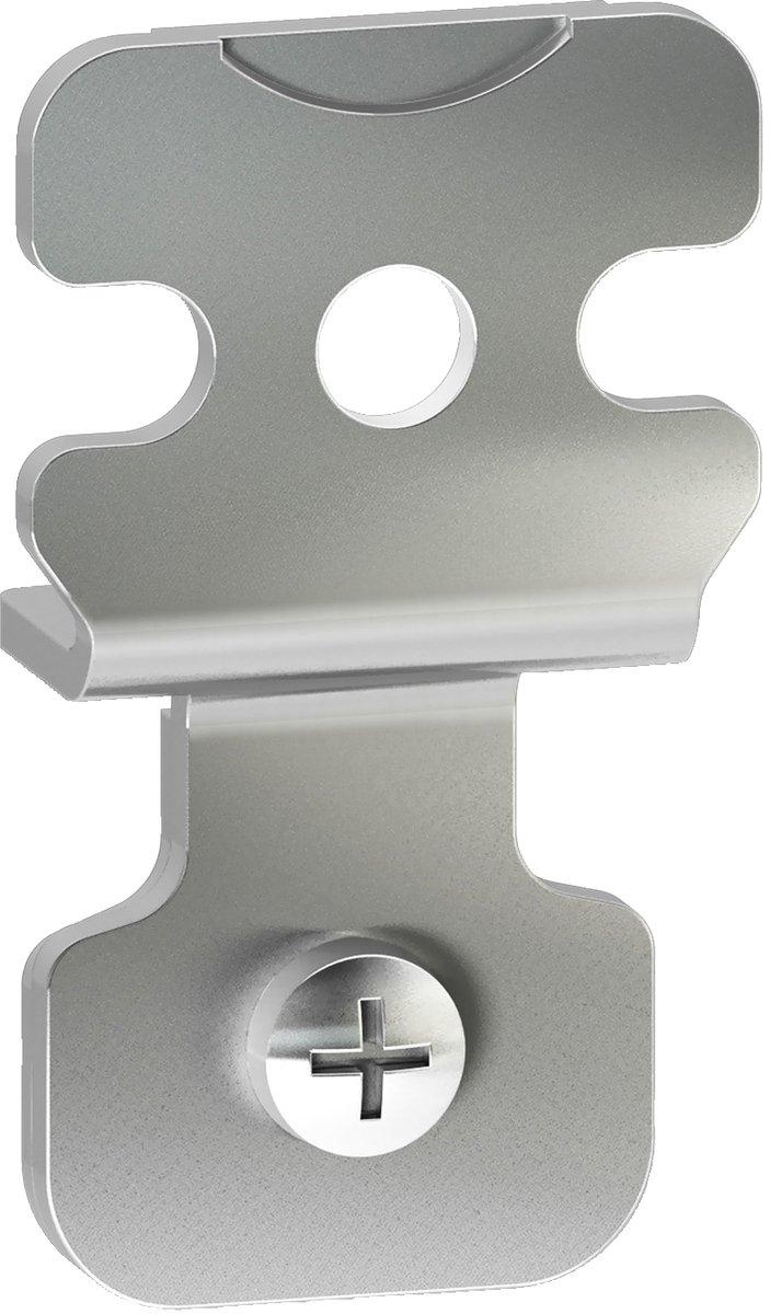 4 Wandbefestigungswinkel Edelstahl AISI 316L für Spacial S3X.