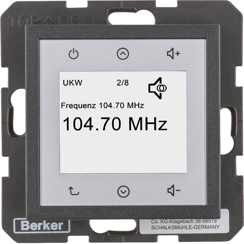 Radio Touch DAB+ anthrazit matt S.1/B.x
