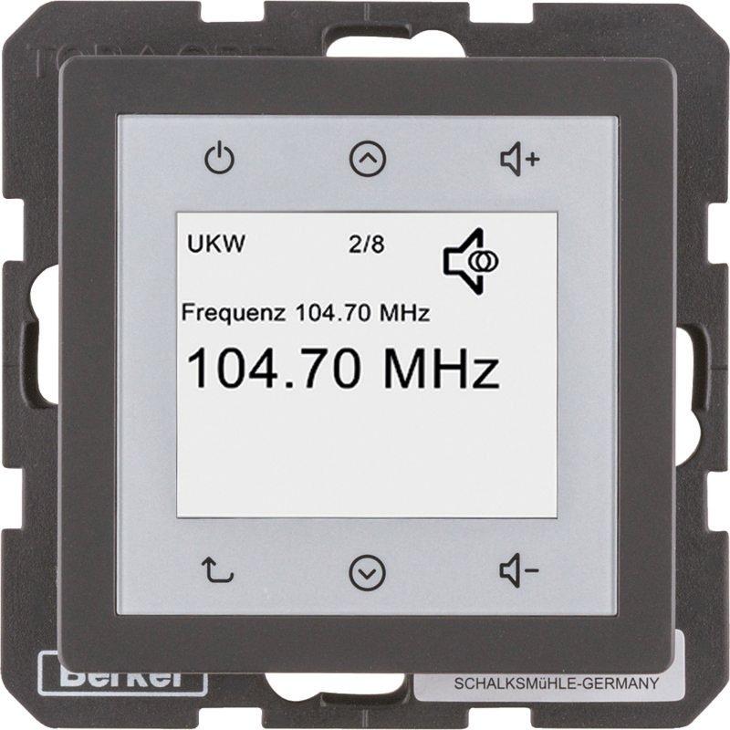 Radio Touch DAB+/Bluet. antzrazit samt Q.x