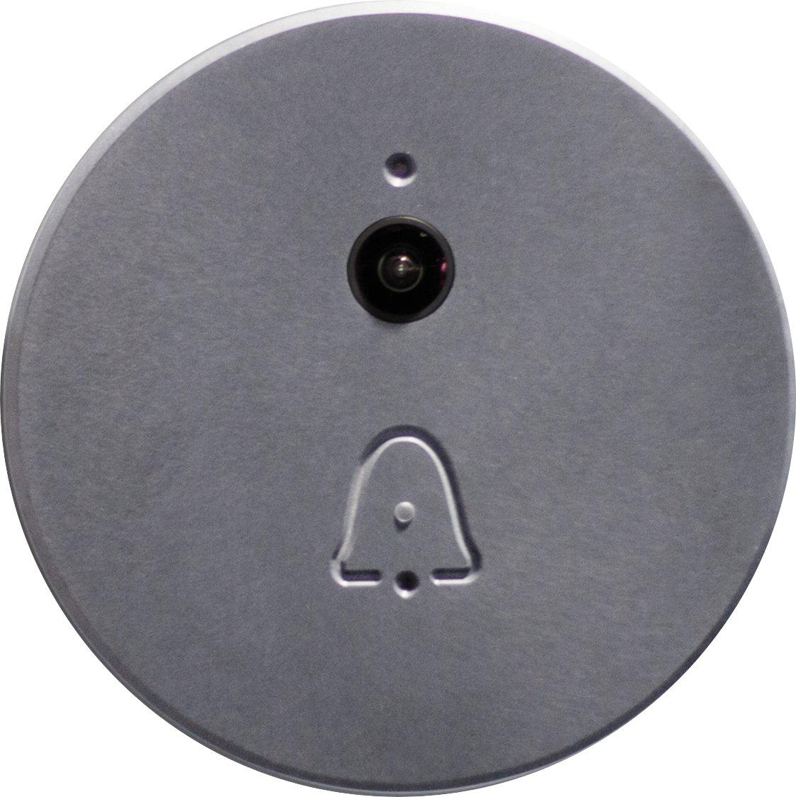 CIRCLE small Corian Silber Grau Videotürsprechstelle DM 140 mm