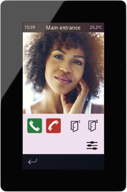 KNX VERSO INDOOR 4,3 Touchdisplay schwarz