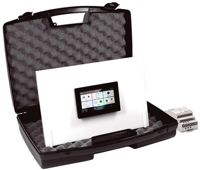 KNX Verso 4,3 Touchdisplay Demokit schwarz