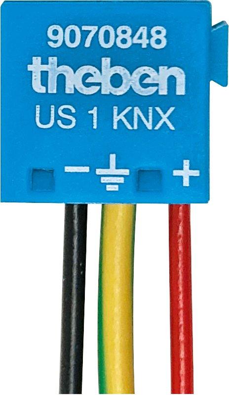 Überspannungs-Ableiter in Bauform einer KNX Busklemme