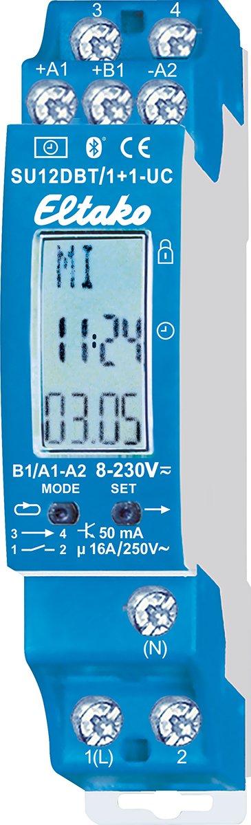 Digital einstellbare 2-Kanal-Bluetooth-Schaltuhr mit Astro-Funktion