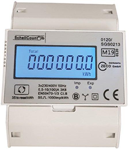 Drehstromzähler MID-Zulassung geeicht 4TE