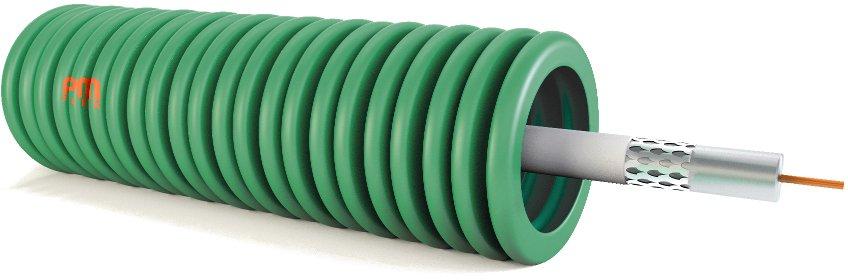 Panzerflex vorverdrahtet + KOAX DIGIT SAT