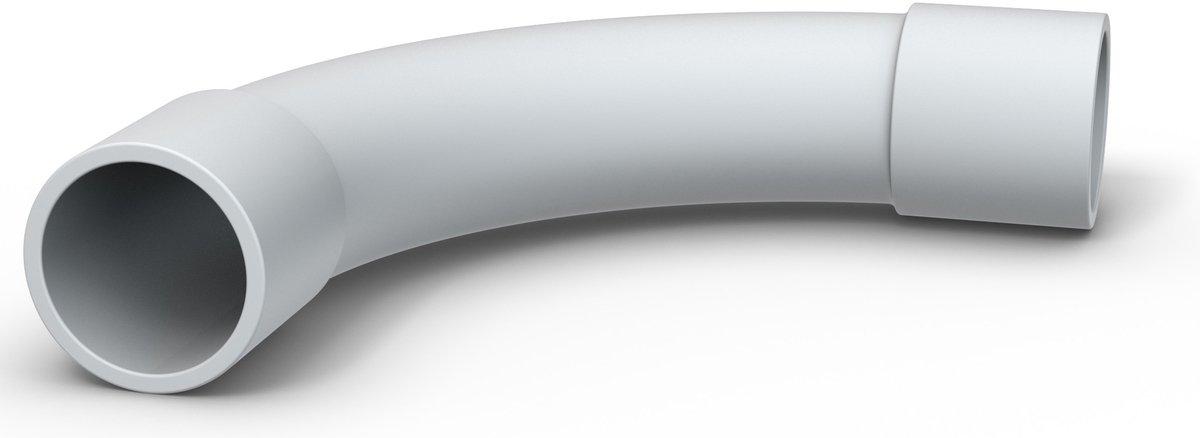 Steckbogen 90° grau Ø 20mm