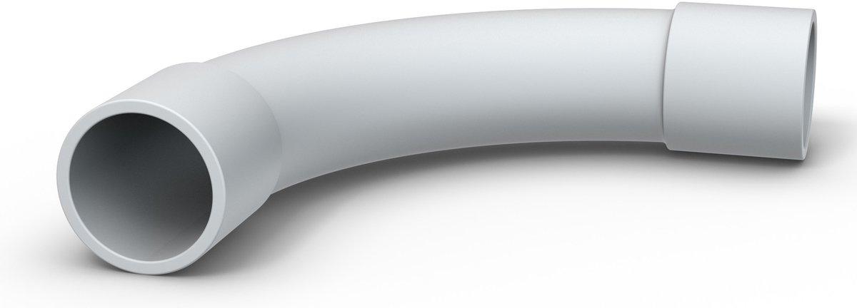 Steckbogen 90° grau Ø 50mm