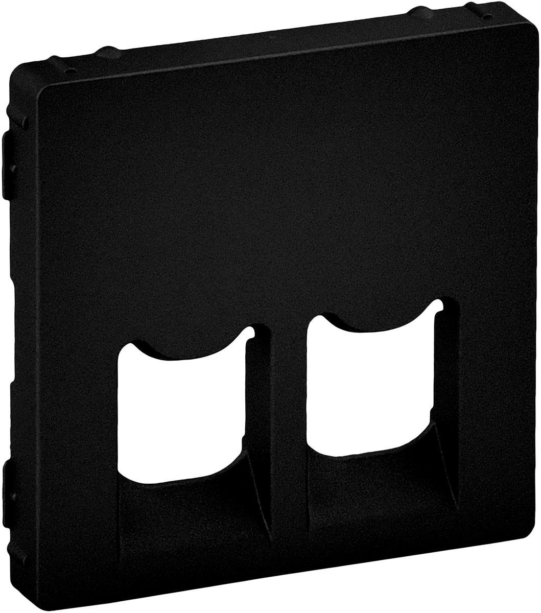 Valena Life Abdeckung 2-fach für RJ11 Telefon- oder RJ45 Datendosen