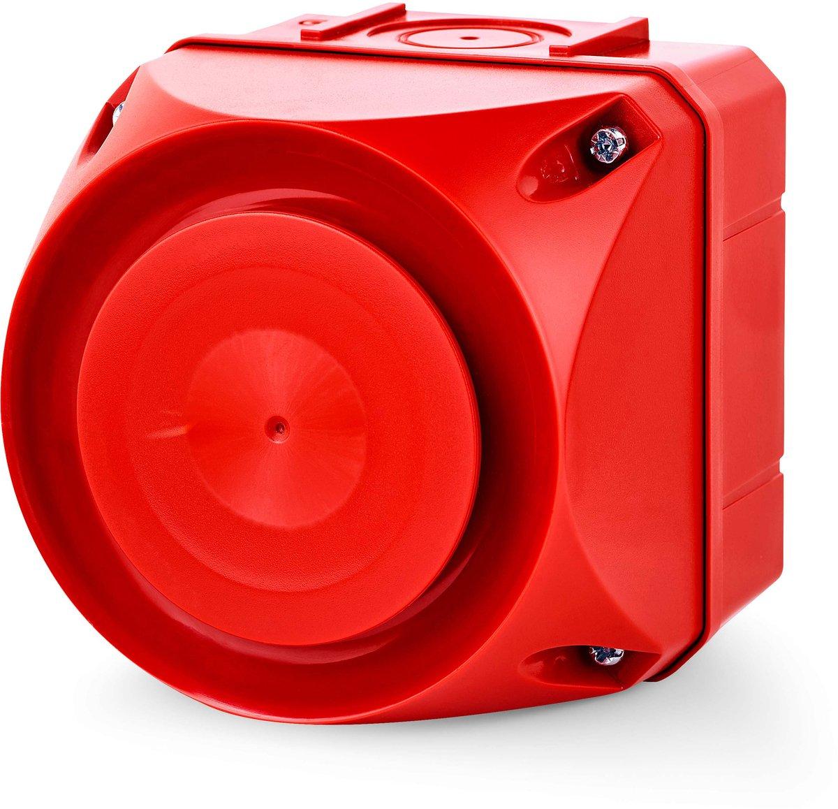 ASS-P Mehrtonsirene 48 V AC/DC rot (RAL 3000)