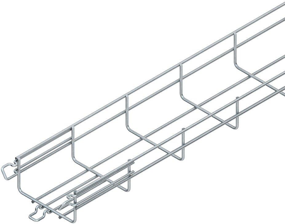 Gitterrinne U-förmig m. angeschweißtem Verbinder 54x100x3000 mm CITO Stahl