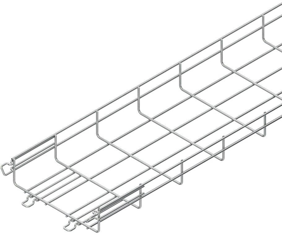 Gitterrinne U-förmig m. angeschweißtem Verbinder 54x300x3000 mm CITO Stahl