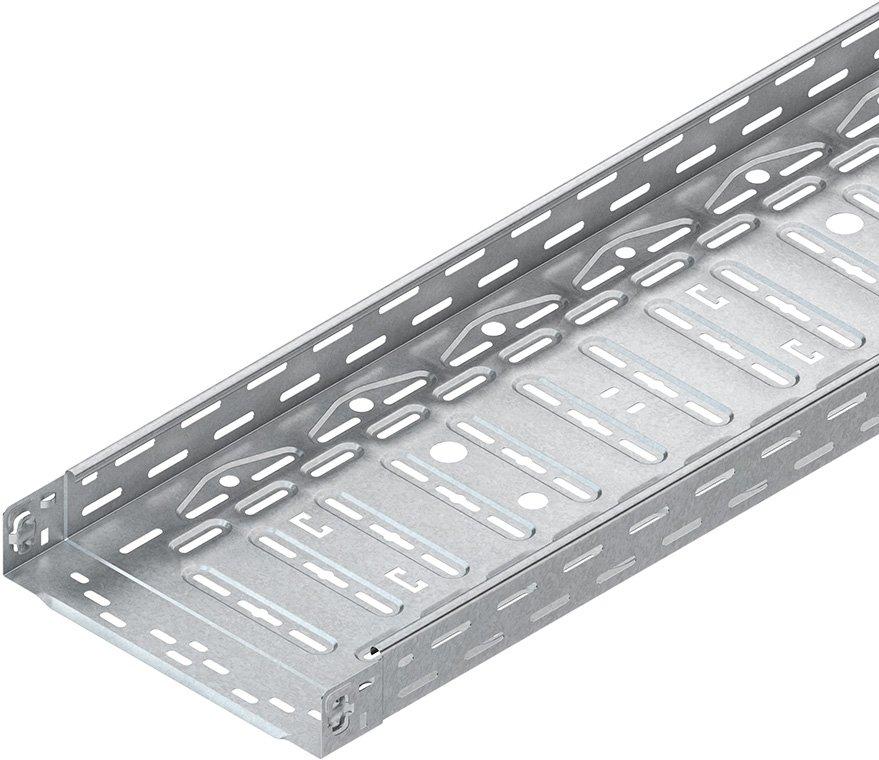 Kabelrinne gelocht mit angeprägtem Verbinder 60x300x3000 mm CITO Stahl