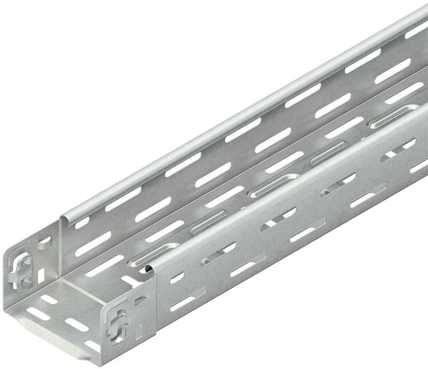 Kabelrinne gelocht mit angeprägtem Verbinder 60x100x3000 mm CITO Stahl