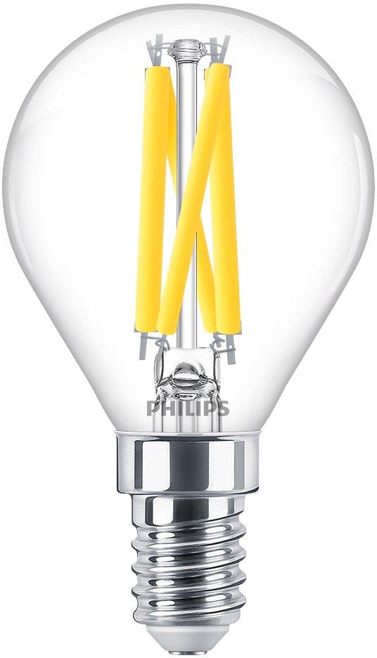 LED Tropfenlampe MASTER LEDluster P45 5.9W(=60W) 2200-2700K 806lm E14 dim klar
