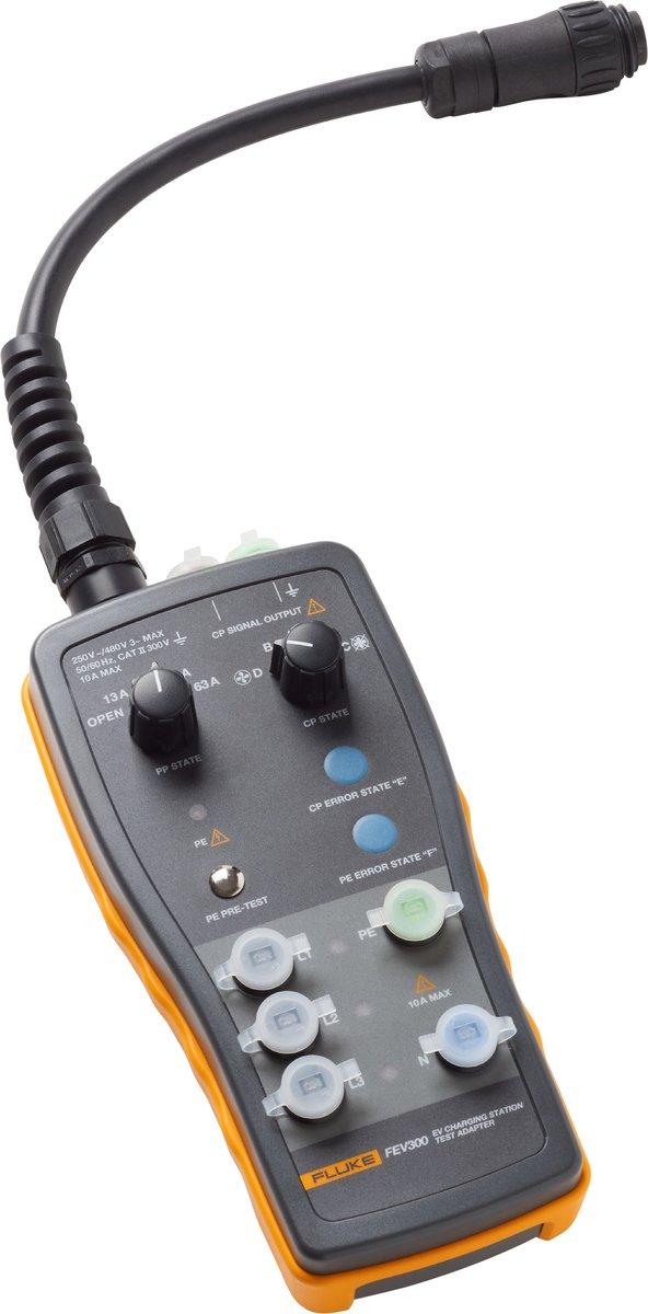 Prüfadapter zum Laden von Elektrofahrzeugen mit Typ-2-Stecker und 1664FC DE