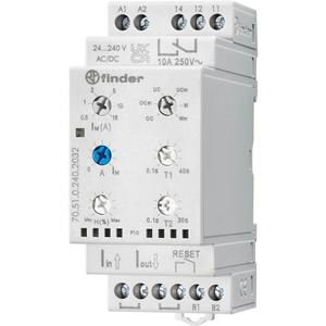 Universal Stromüberwachungsrelais 1We 10 A AC/DC - 0,5 bis 16A Multifunktion
