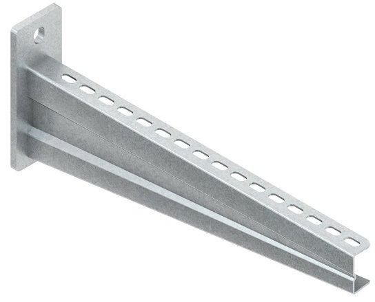 Hängestiel- und Wandausleger schwer 195x830 mm 5,0 kN Stahl feuerverzinkt