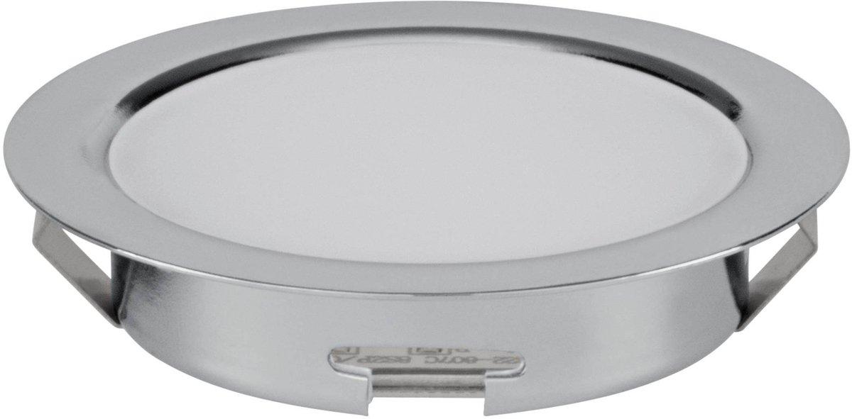 LED Möbeleinbauspot AMALFARA chrom DM: 68mm 3000K 1x2,5W