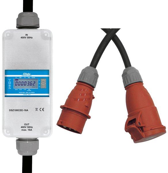 Mobiler Drehstromzähler DSZ180CEE-16A MID