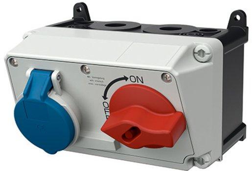 Wanddose DUO 32A 3-polig 6h 230V P44