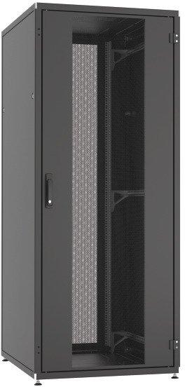 Serverschrank PRO 42HE 800x1200mm RAL9005, Front-/Rücktür 1-teilig, perforiert