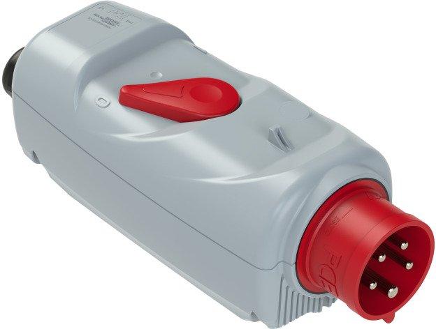CEE-Motorschutzstecker (PKZM0) 16A 5p 6h (2.5-4.0A) IP44