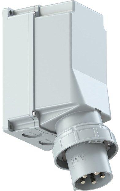 CEE-Wandgerätestecker 125A 5p 1h IP67 POWER TWIST