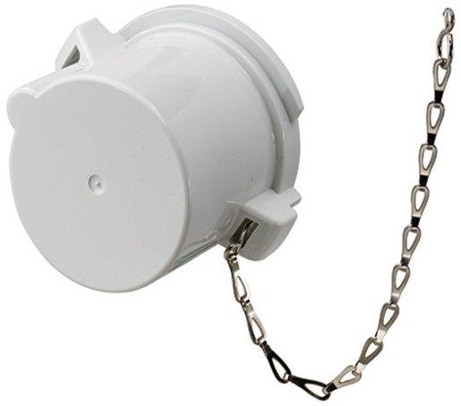 Schutzkappe mit Kette 63A grau
