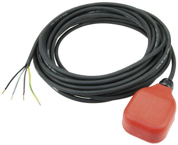 Schwimmschalter (rot) 10m Kabel sw 10(8)A 230V