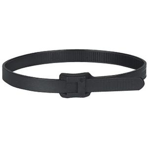 Kabelbinder 128x7,6 mm PA schwarz UV-beständig