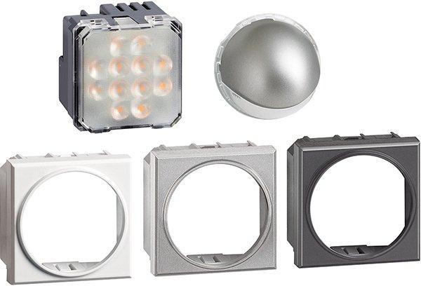 Drehbare UP-Leuchte 2 Module