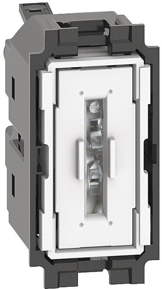 LivingNow Wechselschalter in 1-moduliger Ausführung mit Steckklemmen