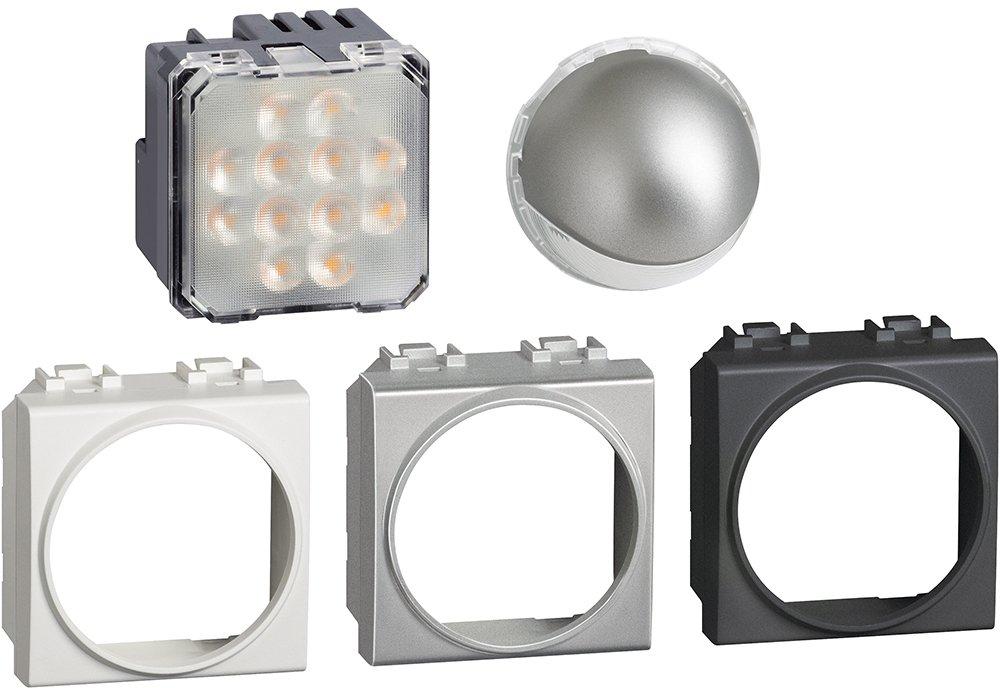 Drehbare UP-Leuchte 2 Module