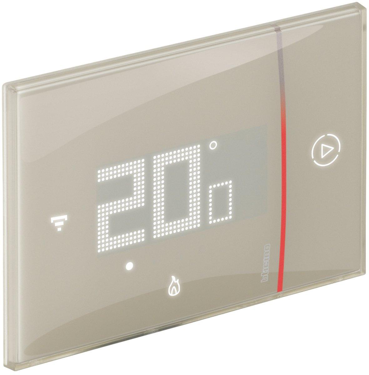 Unterputz-Thermostat mit integrierter WLAN-Schnittstelle in der Farbe SAND