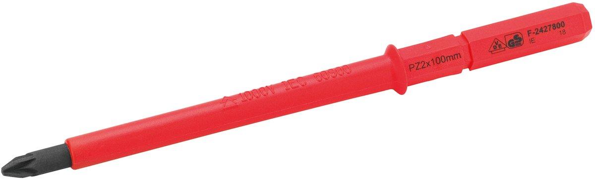 Wechselklingen für VDE-Drehmomentschraubendreher, PZ 2x100mm