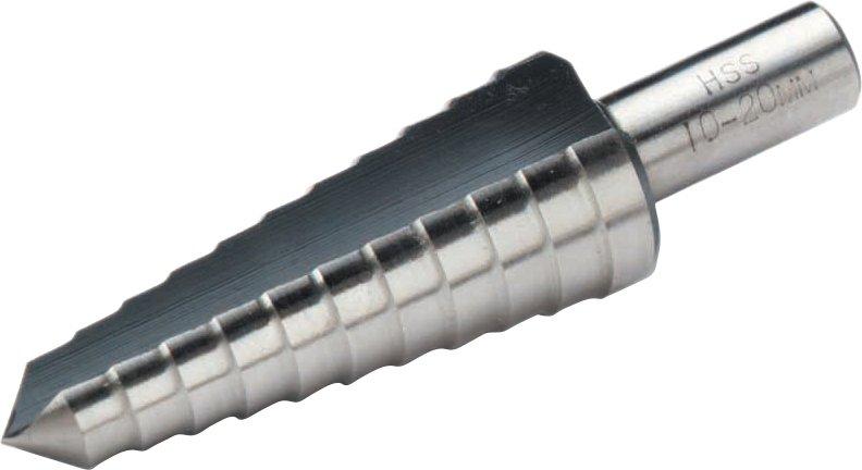 Stufenbohrer, Bohrbereich 4-12mm, Bohrtiefe 5mm, Aufnahmeschaft 6mm