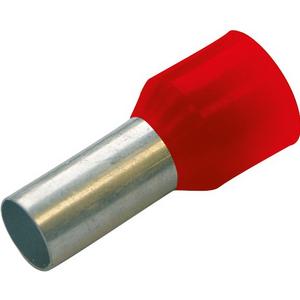 Isolierte Adernhülse 95/25 rot