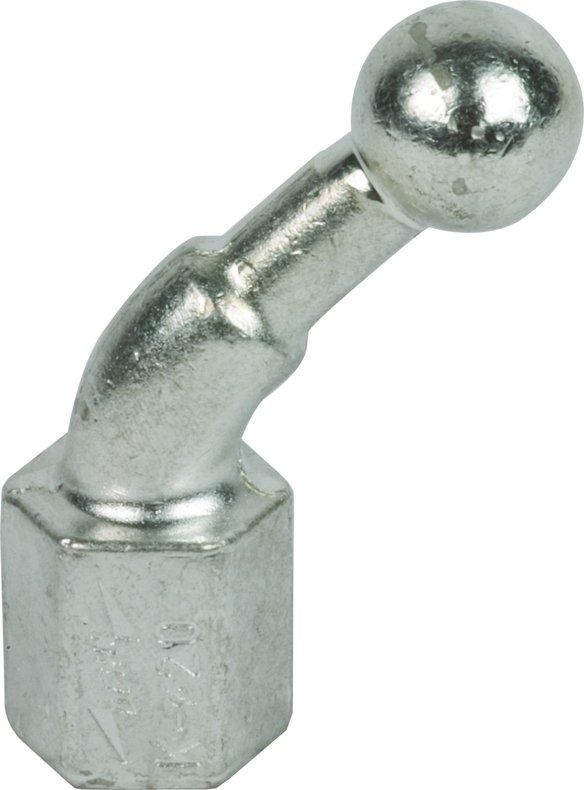 Kugelfestpunkt D 20mm 45° abgewinkelt m. Innengewinde M12