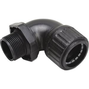 Winkelverschraubung Polyamid schwarz RAL9005 IP65 M32x1,5