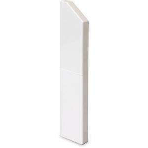 Endstück links weiß für Starline-Kanal SLS 50/250