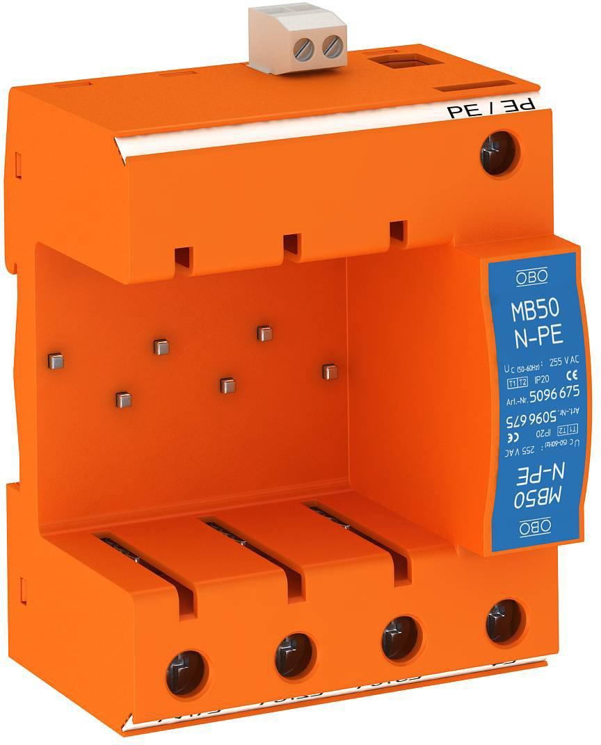 MultiBase MB50 3-polig + NPE mit Meldekontakt 3+NPE+FS