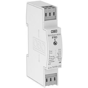 Blitzbarriere mit Entkopplungswiderstand 48V AC