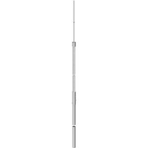 Isolierter Fangmast 4000mm GFK lichtgrau