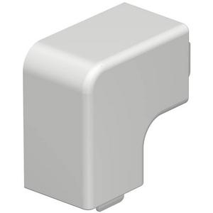 Flachwinkelhaube 25x25mm PVC steingrau 7030